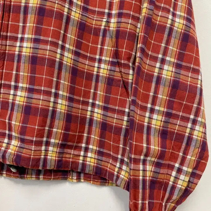 [BUNJANG] SANFLIO Vintage Checkered Hoodie Jacket / 빈티지 SANFLIO 체크 후드자켓