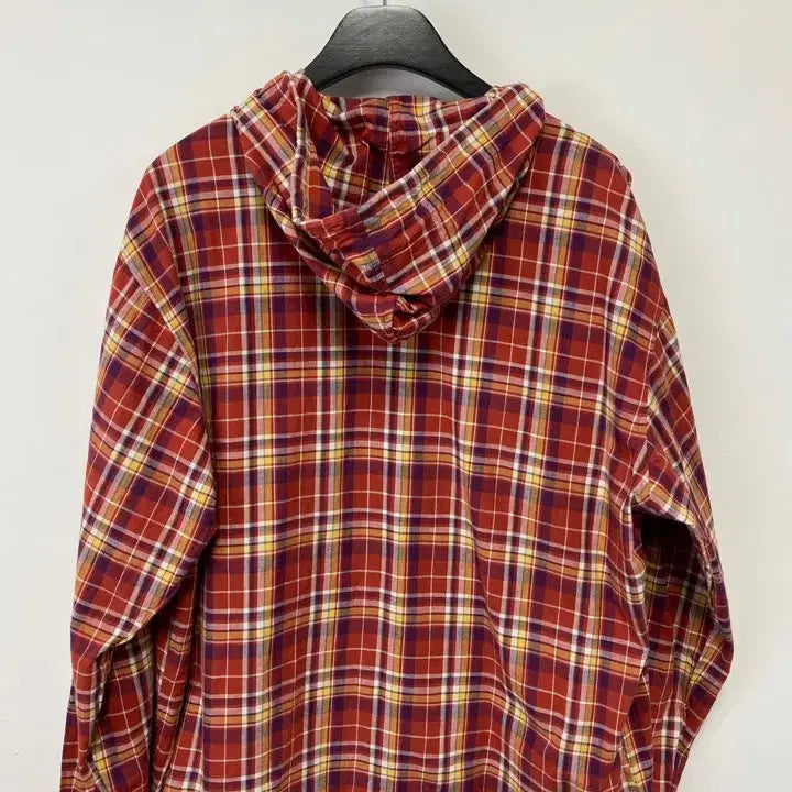 [BUNJANG] SANFLIO Vintage Checkered Hoodie Jacket / 빈티지 SANFLIO 체크 후드자켓