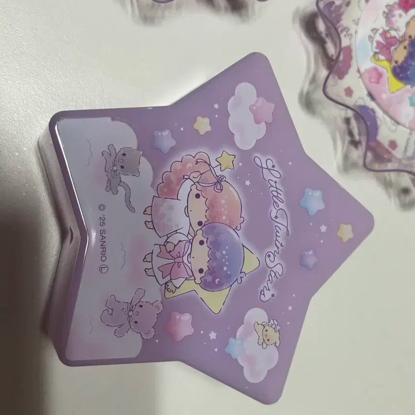 [BUNJANG] Sanrio Kiki &amp; Lala Little Twin Stars Bundle Set / 산리오 키키라라 리틀트윈스타 접시 + 연필꽂이 일괄