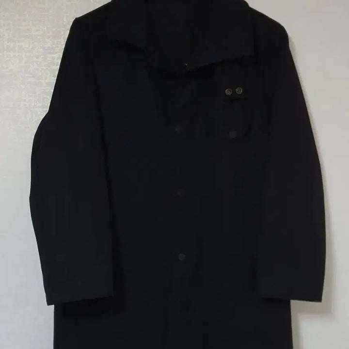 [SOLD OUT] 아르마니 꼴레지오니 블랙 하이넥 싱글 코트 95/매장판