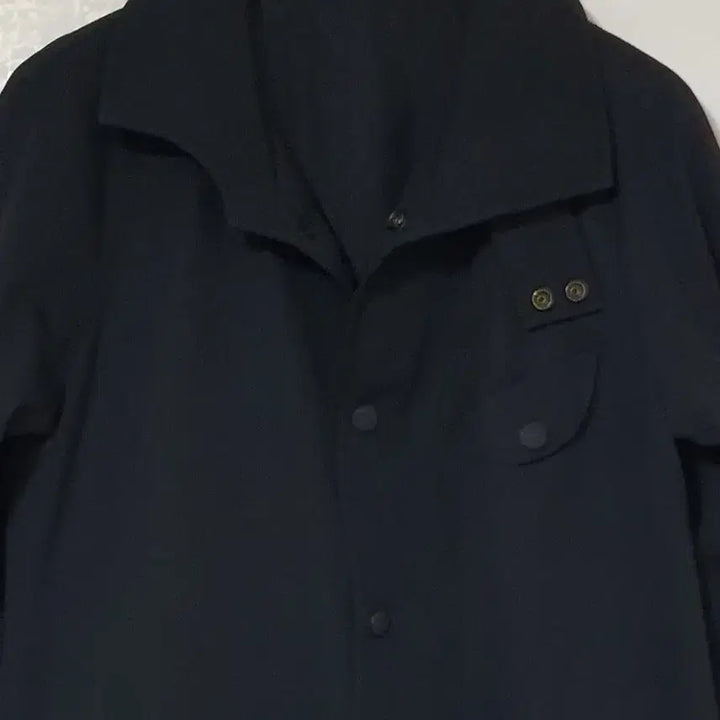 [SOLD OUT] 아르마니 꼴레지오니 블랙 하이넥 싱글 코트 95/매장판