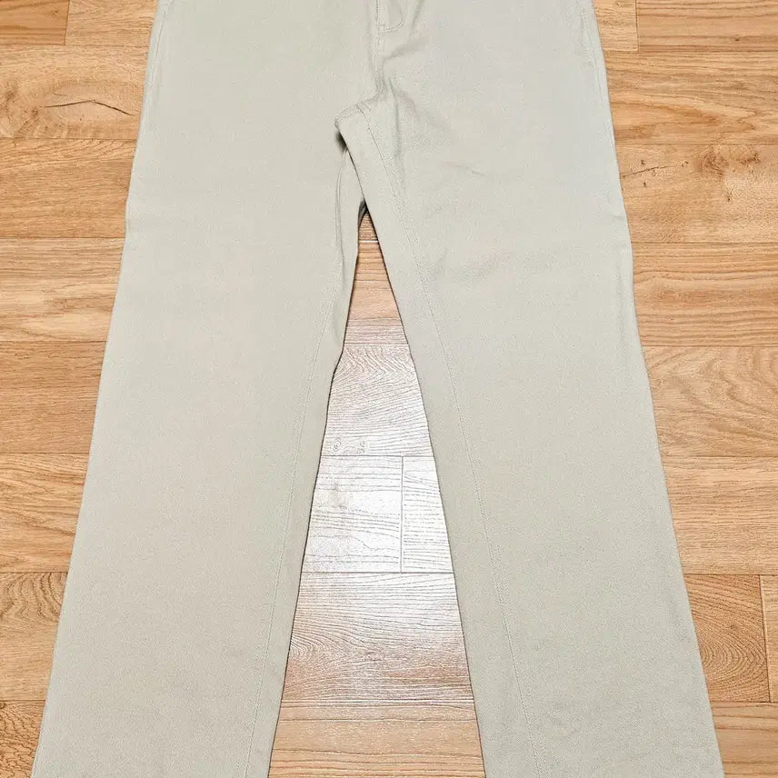 [BUNJANG] TBJ Straight Fit Pants Beige L / TBJ 이너밴딩 스트레이트핏 바지 베이지 L (32)