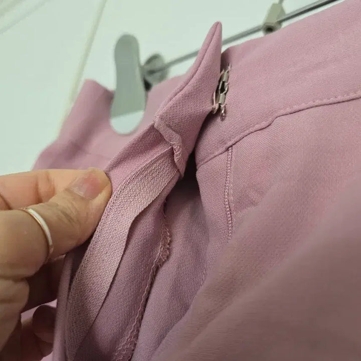 [BUNJANG] Pink Wide Leg Slacks / 핑크색 팬츠 슬랙스