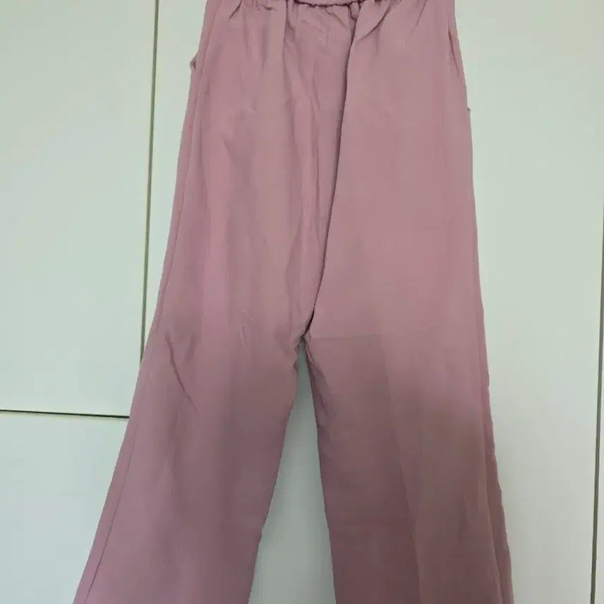 [BUNJANG] Pink Wide Leg Slacks / 핑크색 팬츠 슬랙스