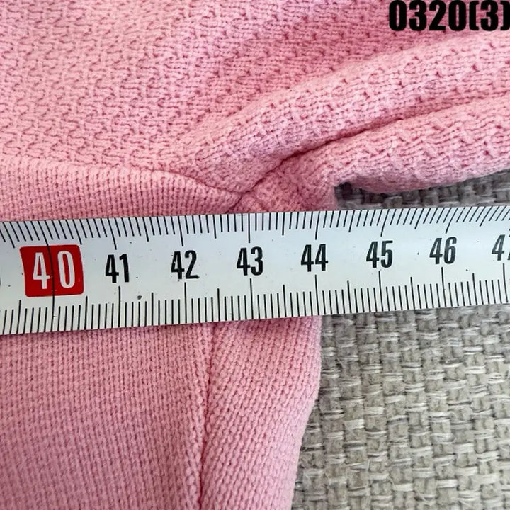 [SOLD OUT] S 아디다스 핑크색 여성용 집업 자켓 0320(3)