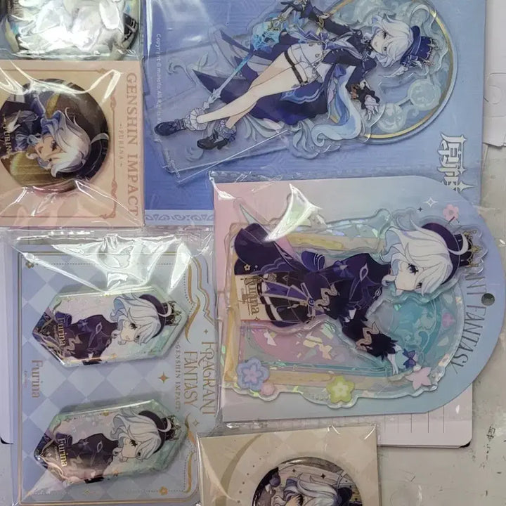 [BUNJANG] Genshin Impact Furina Official Goods Bundle Set / 원신 푸리나 공식굿즈 원가이하