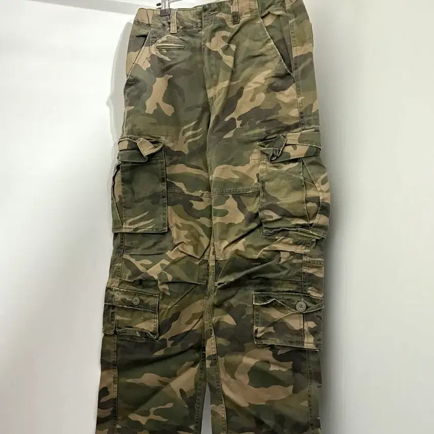 [BUNJANG] Vintage Military Camo Cargo Pants / 빈티지 밀리터리 카모 카고 팬츠 카고바지 와투케