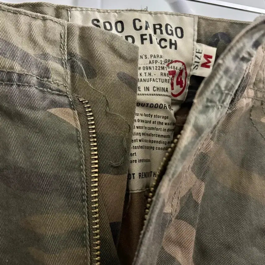 [BUNJANG] Vintage Military Camo Cargo Pants / 빈티지 밀리터리 카모 카고 팬츠 카고바지 와투케