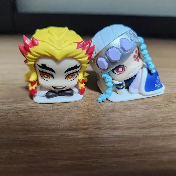 [BUNJANG] Demon Slayer Rengoku/Uzui Mini Figure / 귀멸의 칼날 렌고쿠/우즈이 미니 피규어
