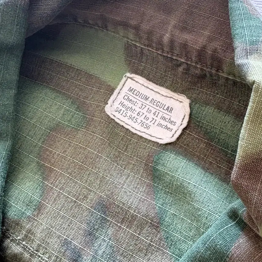 [BUNJANG] US Military EDRL Jungle Fatigue BDU Medium Regular / 미군 EDRL정글퍼티그 BDU 미듐레귤러