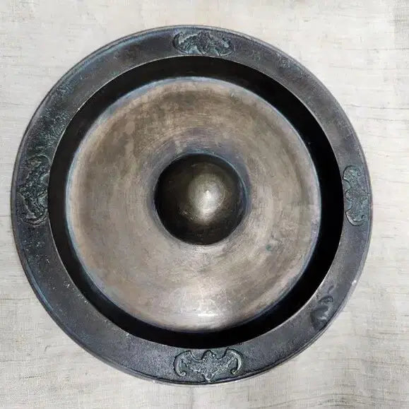 [BUNJANG] Antique Brass Bat Motif Ashtray / 연대좋은 박쥐문양 신주 배꼽재털이