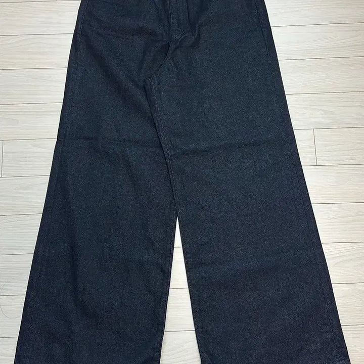 [SOLD OUT] 엘무드 바넬 와이드 데님 다크 인디고 46사이즈