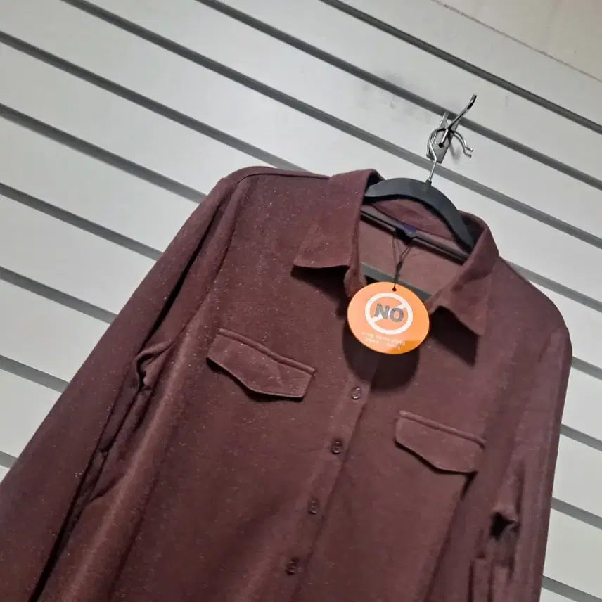 [SOLD OUT] Laurel 여성 브라운 미사용셔츠 작77/옷장꾸미기