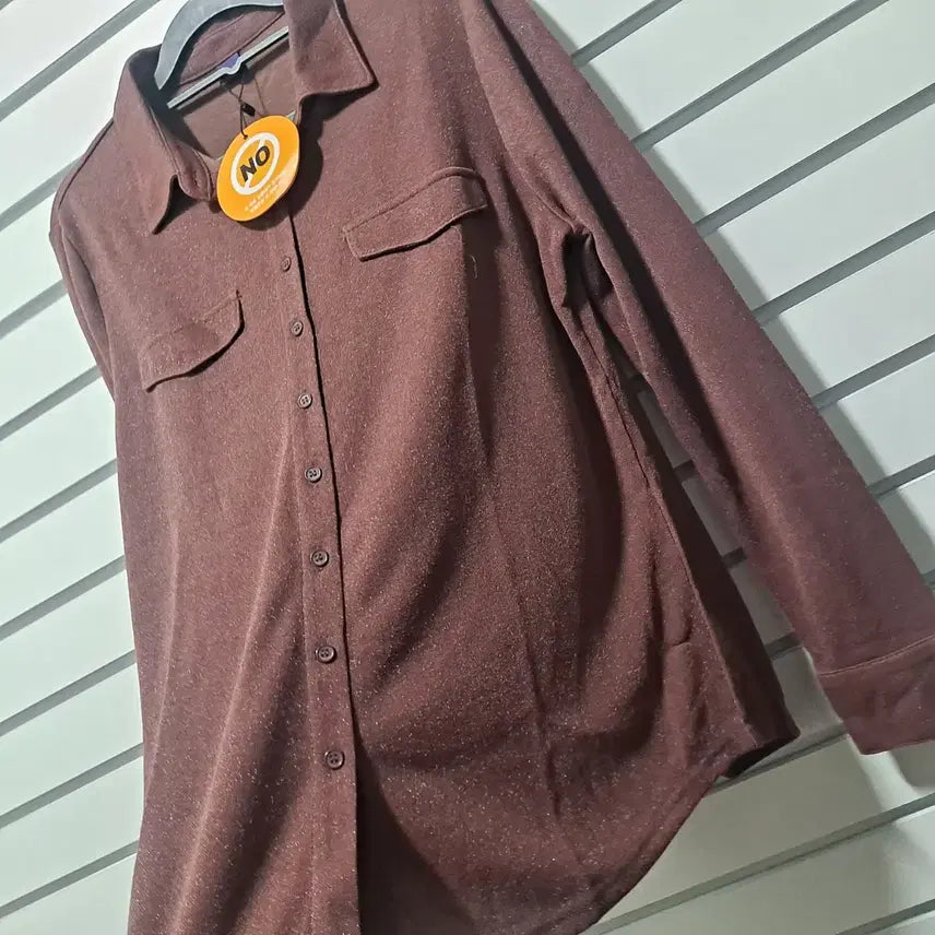 [SOLD OUT] Laurel 여성 브라운 미사용셔츠 작77/옷장꾸미기