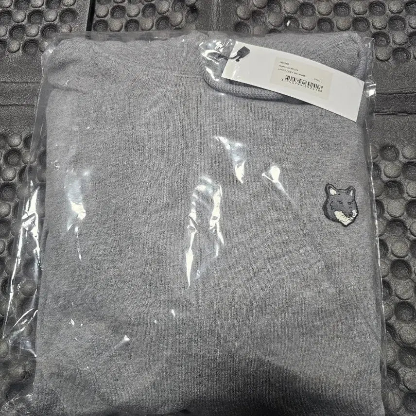 [SOLD OUT] 메종키츠네 폭스 헤드 후드티 그레이L