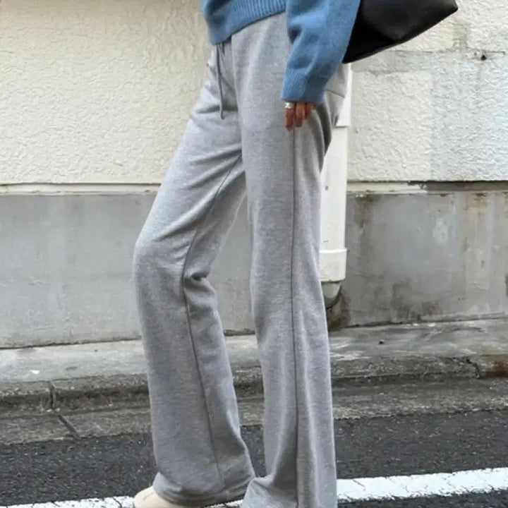 [BUNJANG] Ohmu Sweatpants Bootcut Gray Short S / 오뮤 스웻팬츠 부츠컷 그레이 숏S