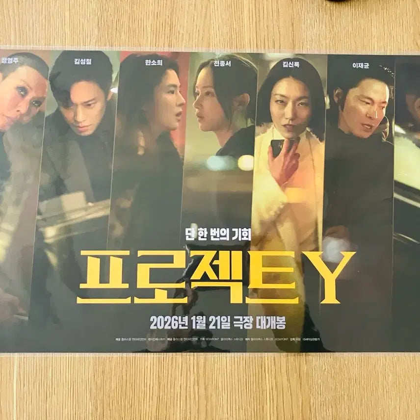 [BUNJANG] Project Y Horizontal Poster / 프로젝트Y 가로 포스터