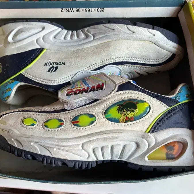 [BUNJANG] Worldcup Detective Conan Sneakers / 월드컵 명탐정코난 캐릭터 운동화 새상품