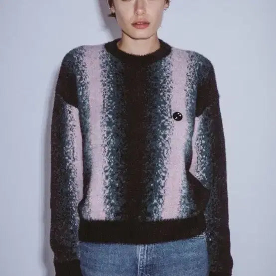[BUNJANG] Fucking Awesome Hairy Knit Sweater / 퍼킹어썸 폭스 헤어리 니트 (마지막할인)