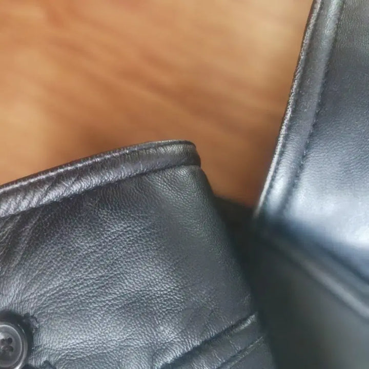 [BUNJANG] Black Leather Women&