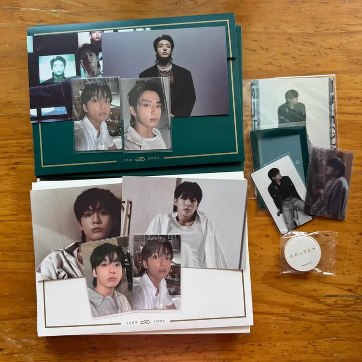 [BUNJANG] BTS Jung Kook GOLDEN Bundle Set / (미사용) Jung Kook (BTS) &