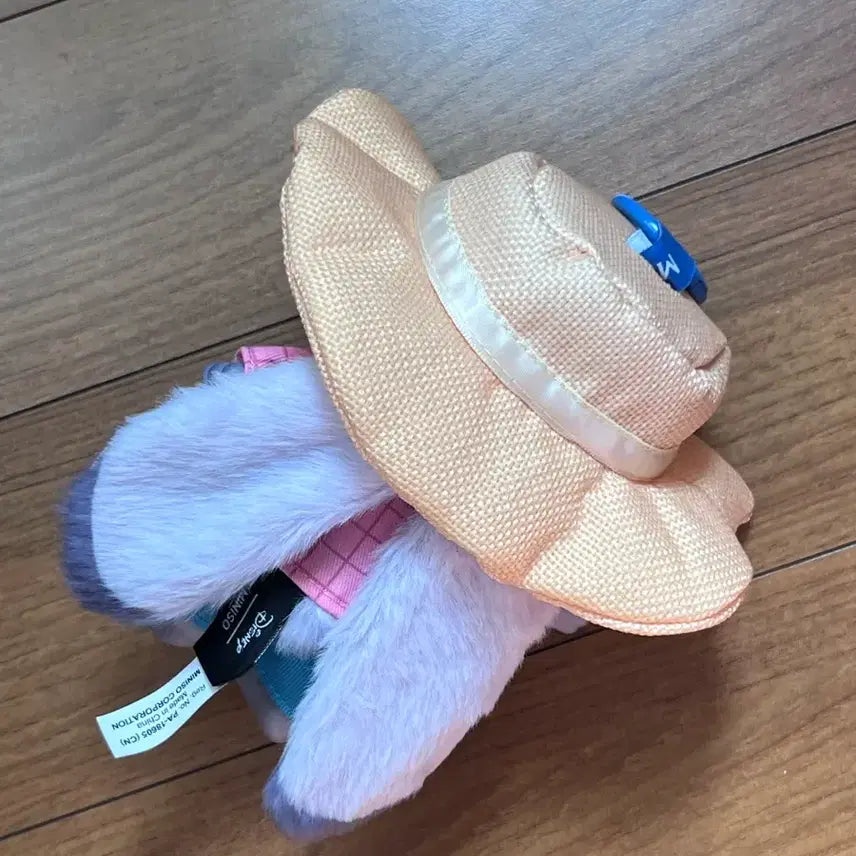 [BUNJANG] Zootopia Judy Hopps Farmer Keychain / 정품) 상하이 미니소 주토피아 농부 주디 키링