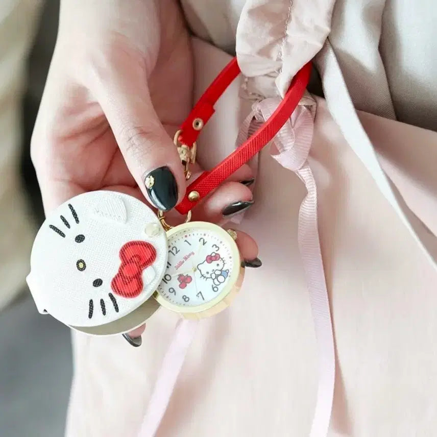 [BUNJANG] Sanrio Hello Kitty Watch Keyring / 일본정품!! 산리오 헬로키티 시계 키링