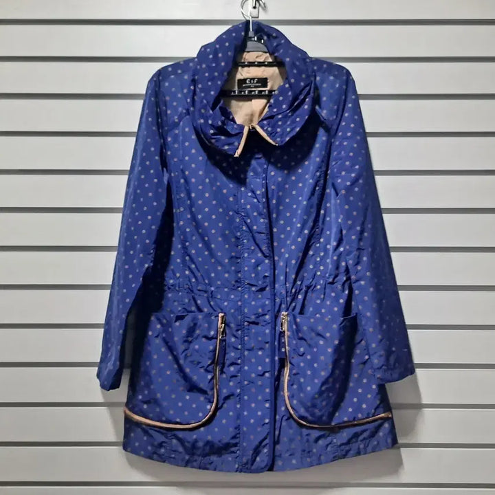 [BUNJANG] Wardrobe Styling Blue Dot Jumper / 여성 블루 도트 점퍼66/옷장꾸미기