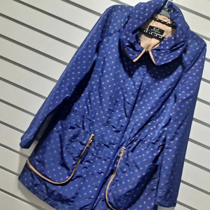 [BUNJANG] Wardrobe Styling Blue Dot Jumper / 여성 블루 도트 점퍼66/옷장꾸미기