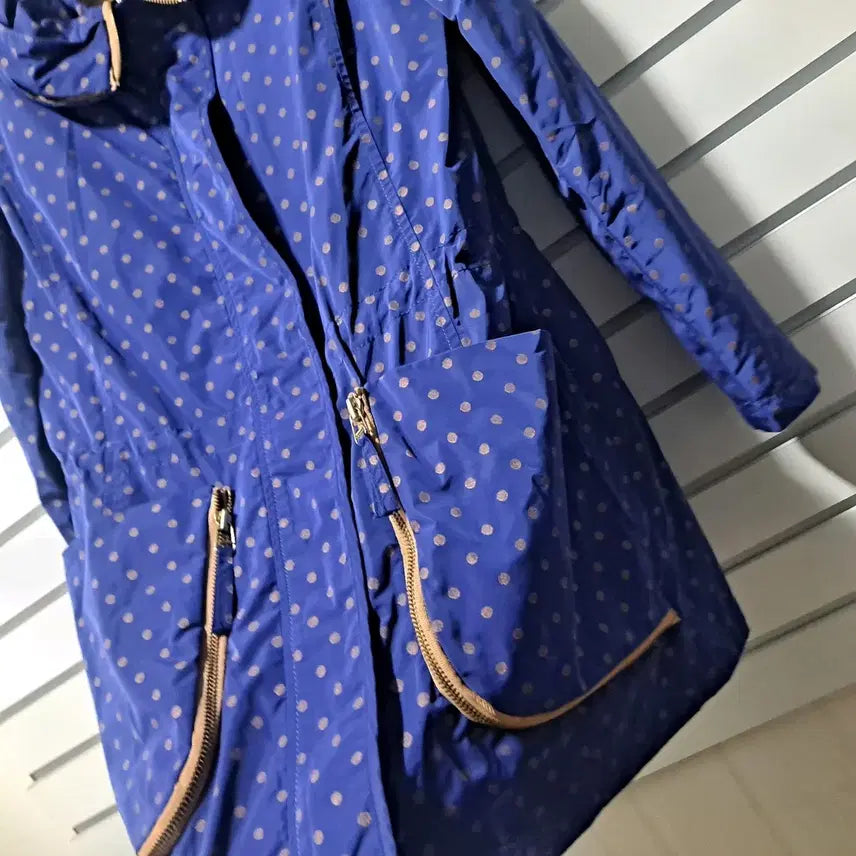 [BUNJANG] Wardrobe Styling Blue Dot Jumper / 여성 블루 도트 점퍼66/옷장꾸미기