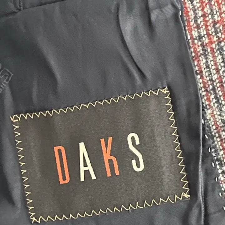 [BUNJANG] Daks Check Wool Blend Casual Jacket (Size 103-88-175) / 닥스 체크 울혼방 캐주얼 자켓 호칭 103-88-175사이즈