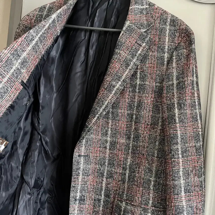 [BUNJANG] Daks Check Wool Blend Casual Jacket (Size 103-88-175) / 닥스 체크 울혼방 캐주얼 자켓 호칭 103-88-175사이즈