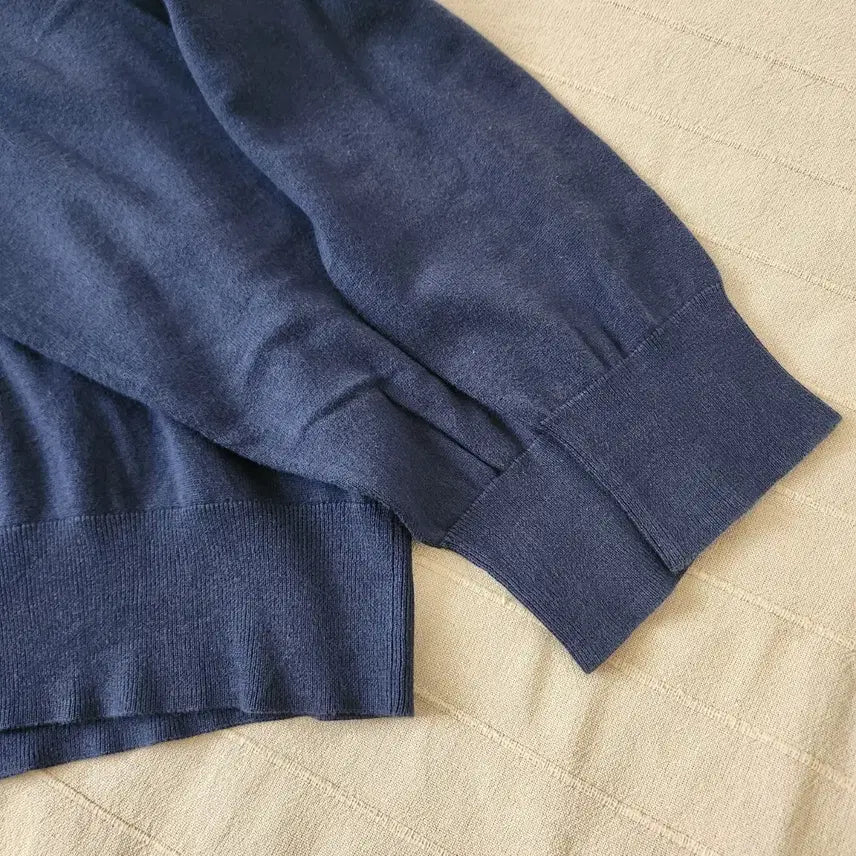 [SOLD OUT] Brooks Brothers 브룩스브라더스 코튼 하프집업 니트 네이비 L