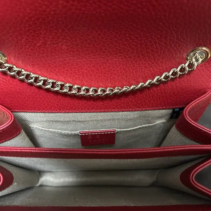 [BUNJANG] Interlocking Small Red Shoulder Bag / 인터로킹 스몰 레드
