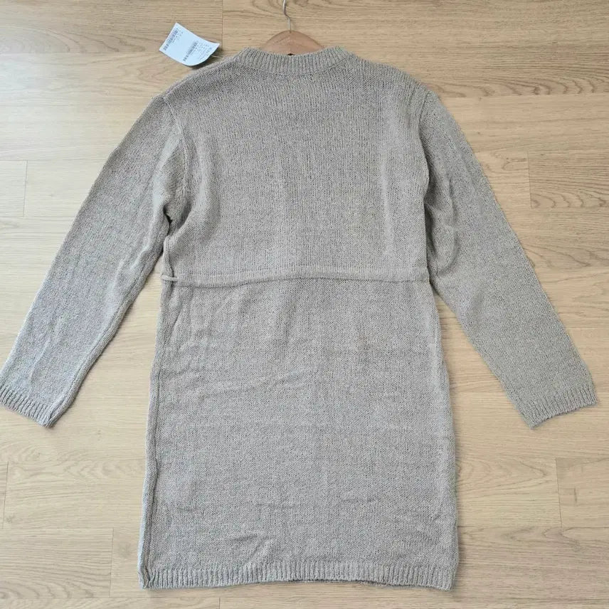 [BUNJANG] Kim Changsook Long Knit Dress / 택정가79,000원 김창숙 롱니트 니트원피스 허리 스트링