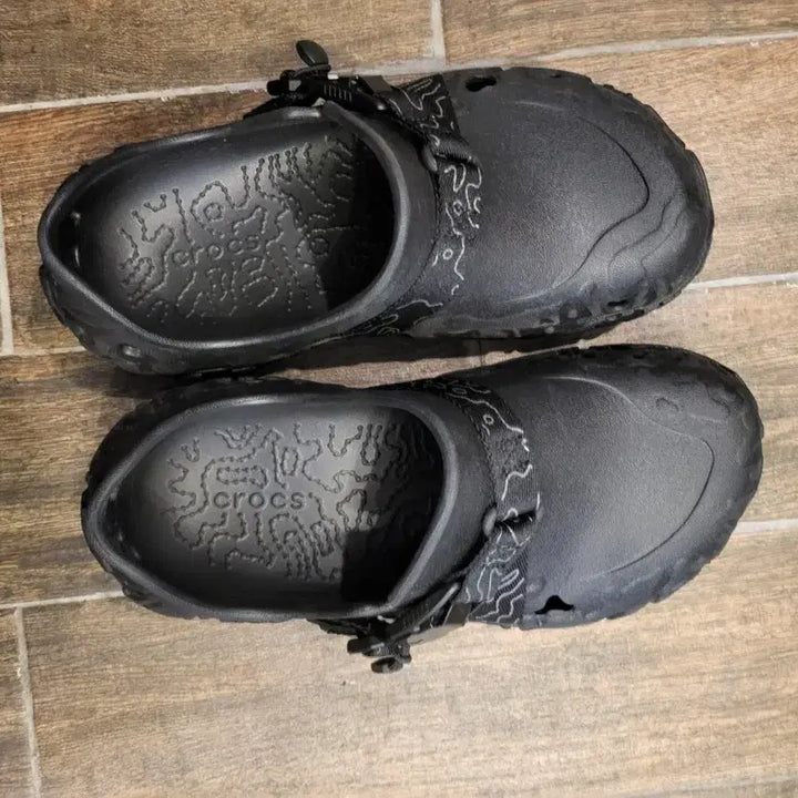 [BUNJANG] Crocs Atlas Sandals Black 240 / 크록스 아틀라스 샌들 블랙/ 240