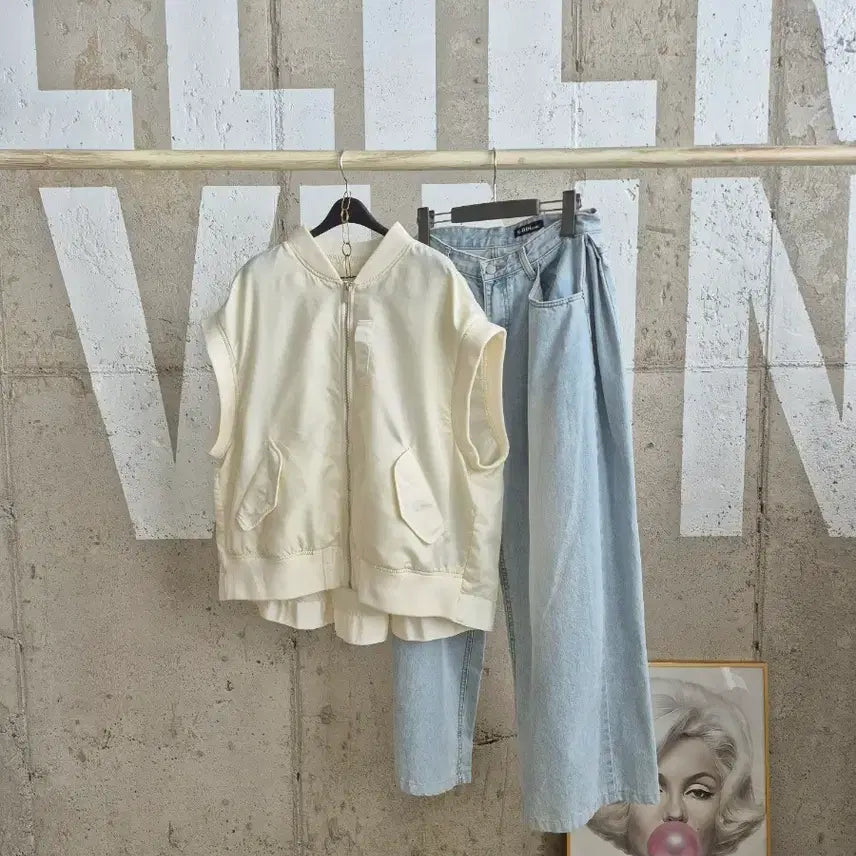 [BUNJANG] Karl Lagerfeld Ivory Style Vest / 칼라거펠트 핏보장 명품스타일 베스트
