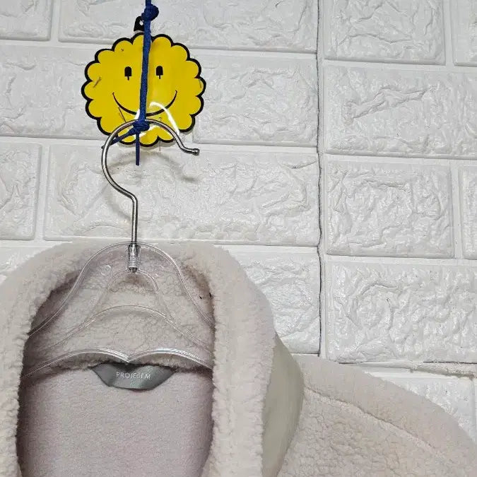 [BUNJANG] Project Ivory Fleece Jacket / 프로젝트아이보리 양털 뽀글이 플리스 자켓110