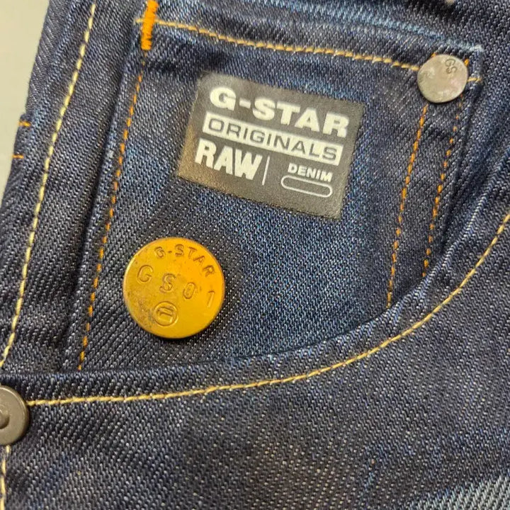 [BUNJANG] G-Star RAW ARC 3D Dark Denim Jeans / G-Star RAW ARC 3D다크 데님 롤업 청바지(W28/L30)