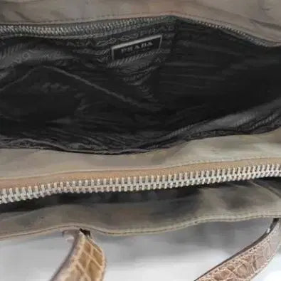 [BUNJANG] Prada Pocono Leather Trimmed Shoulder Bag / 프라다 포코노 레더 트리밍 숄더백