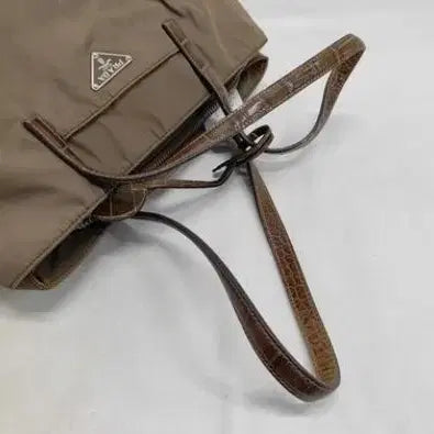 [BUNJANG] Prada Pocono Leather Trimmed Shoulder Bag / 프라다 포코노 레더 트리밍 숄더백