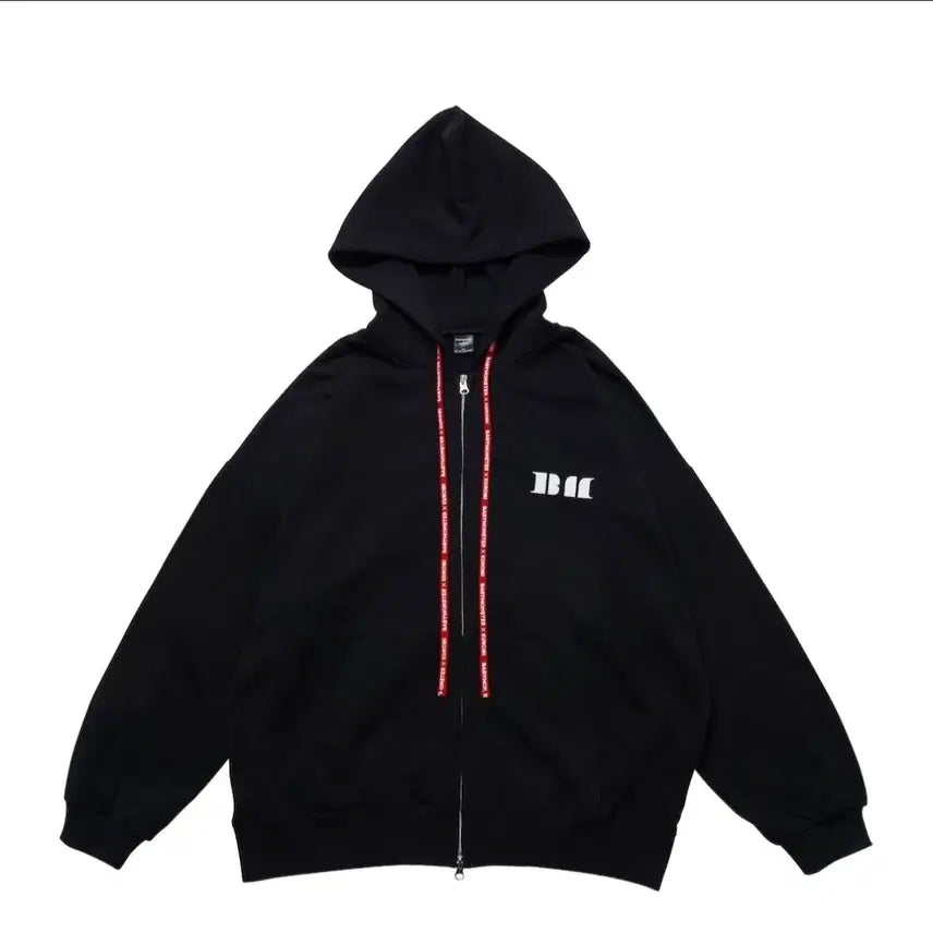 [BUNJANG] BABYMONSTER Kuromi Collaboration Hoodie L Size / BABYMONSTER 베이비몬스터 쿠로미 콜라보 후드집업 새상품 네고ㄱㄴ