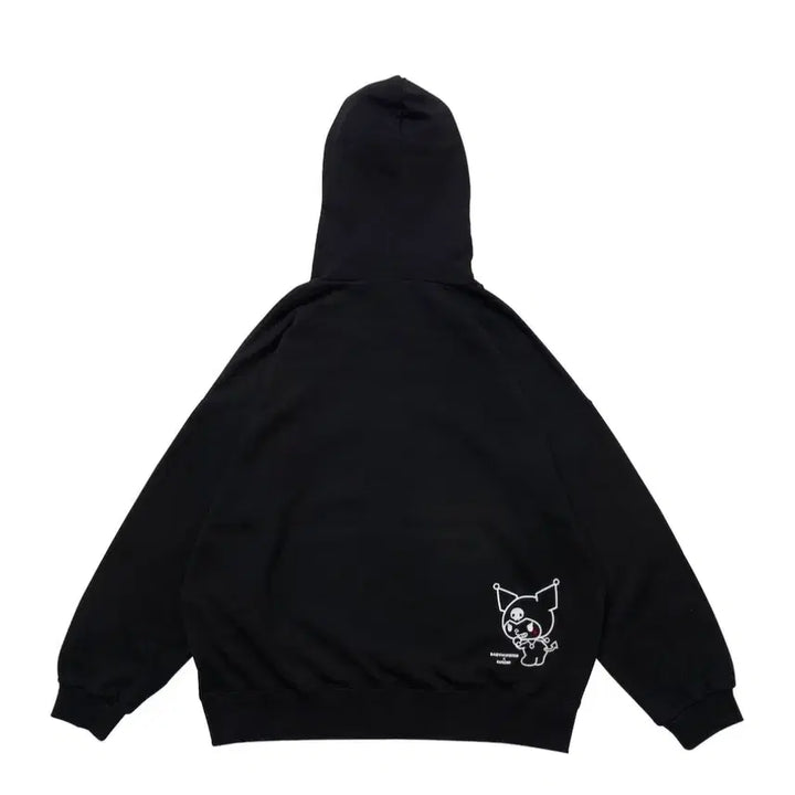[BUNJANG] BABYMONSTER Kuromi Collaboration Hoodie L Size / BABYMONSTER 베이비몬스터 쿠로미 콜라보 후드집업 새상품 네고ㄱㄴ