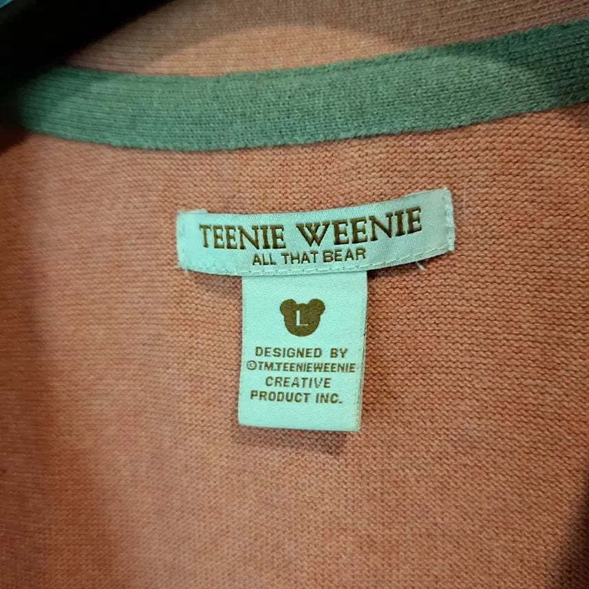 [BUNJANG] Teenie Weenie Pink Cardigan (Size L) / Teenie Weenie 핑크색 가디건사이즈 L
