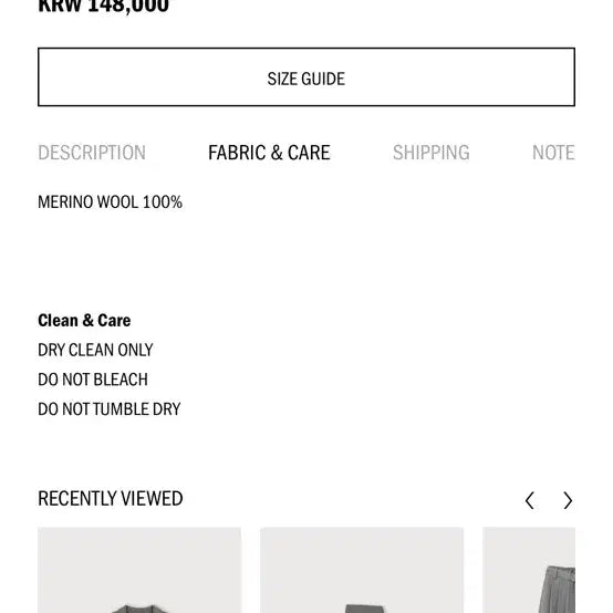 [BUNJANG] ETHOS Holgarment Knit Sweater / ETHOS 홀가먼트 니트