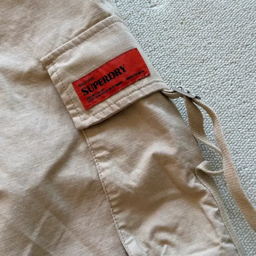 [SOLD OUT] 수퍼드라이 Superdry 카고 롱 스커트 S 베이지