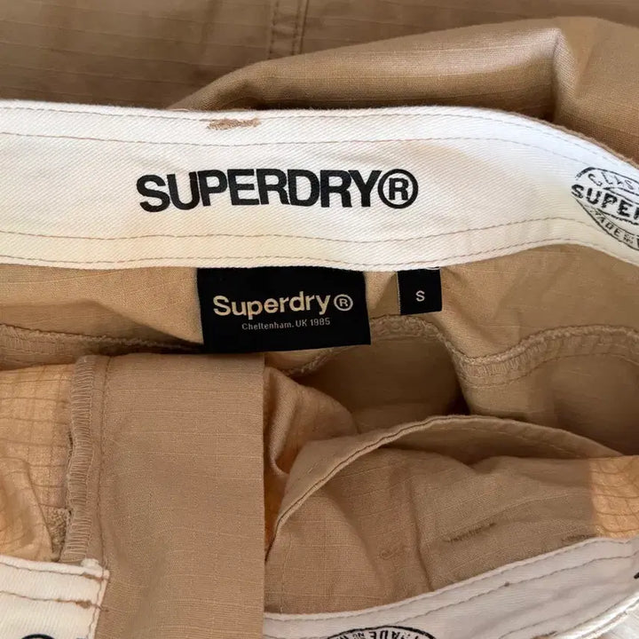[SOLD OUT] 수퍼드라이 Superdry 카고 롱 스커트 S 베이지