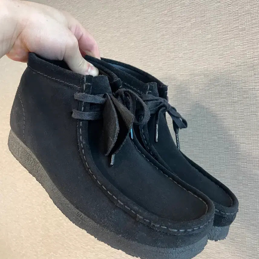 [BUNJANG] Clarks Wallabee Boots Black / 클락스 왈라비 부츠 블랙 uk 8 1/2 us 9 1/2 275