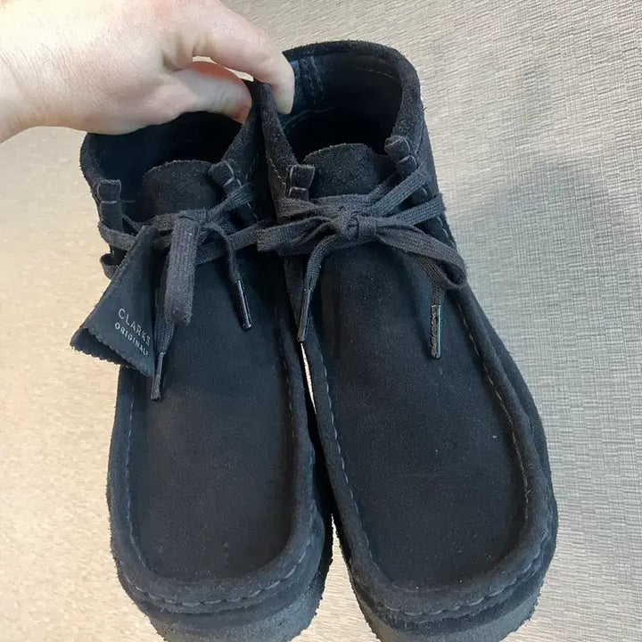 [BUNJANG] Clarks Wallabee Boots Black / 클락스 왈라비 부츠 블랙 uk 8 1/2 us 9 1/2 275