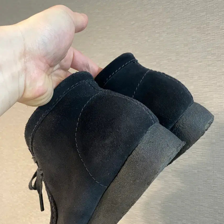 [BUNJANG] Clarks Wallabee Boots Black / 클락스 왈라비 부츠 블랙 uk 8 1/2 us 9 1/2 275